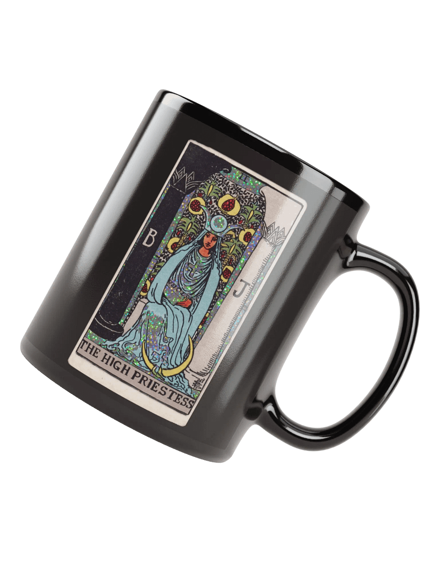 The High Priestess Holo Card Mug product image (2)