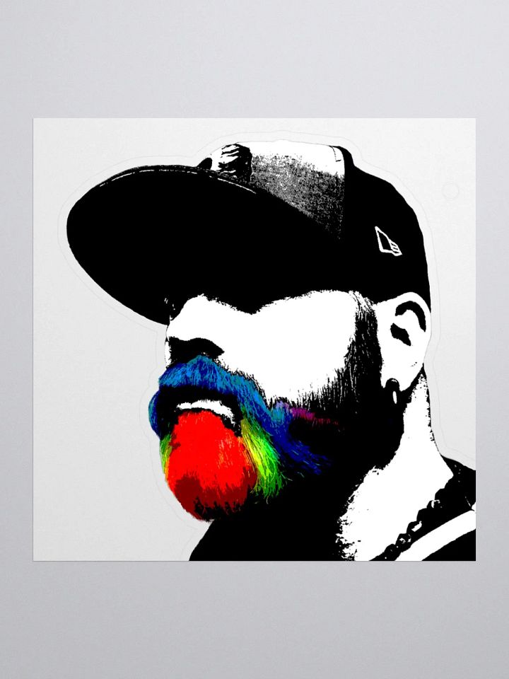 RainbowBeard OG Logo Stickers product image (1)