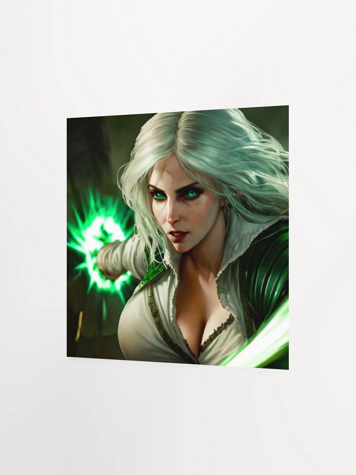 Glowing Green Energy Poster product image (6)