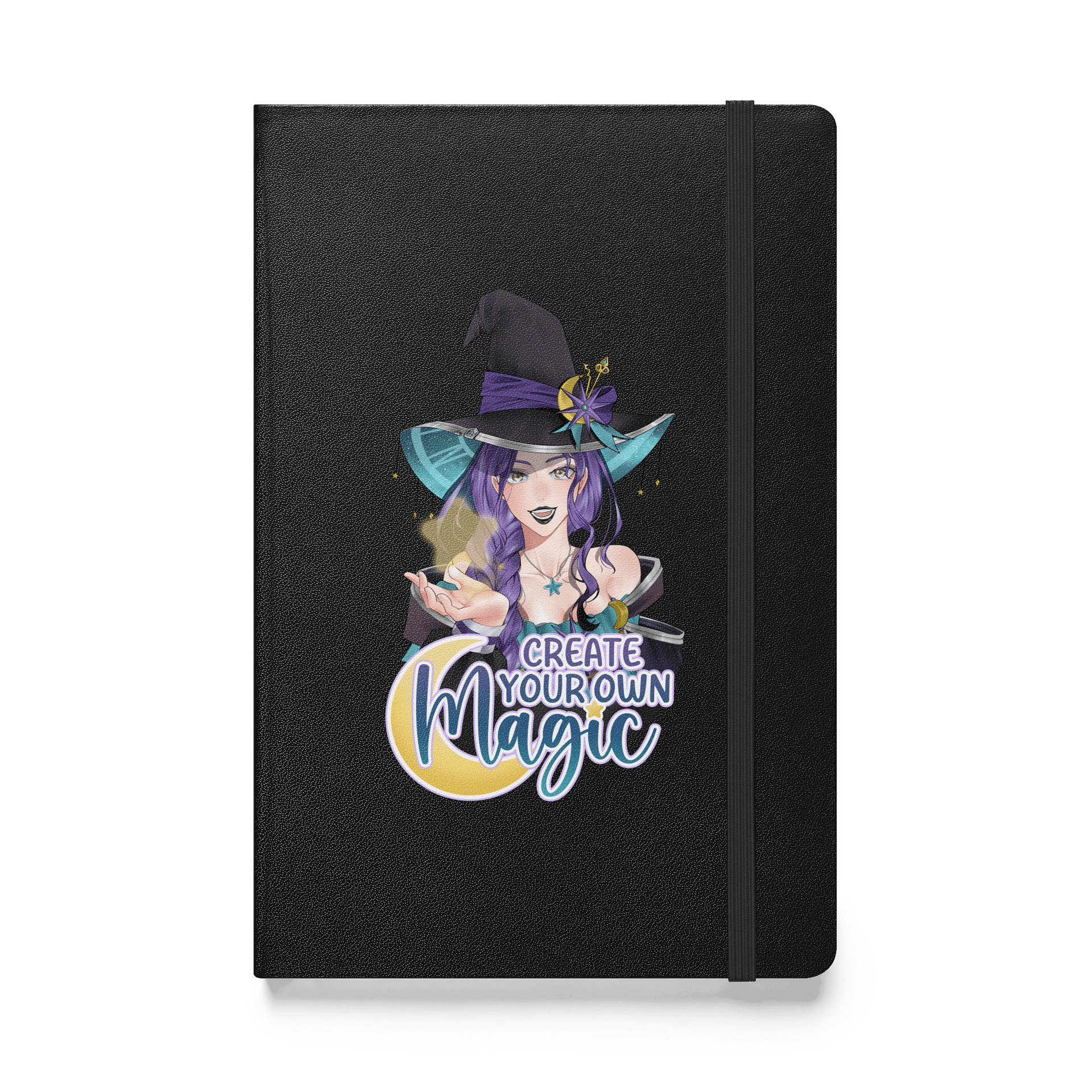 "Create Your Own Magic" Moon Witch Starfire Hardcover Bound Journal product image (1)