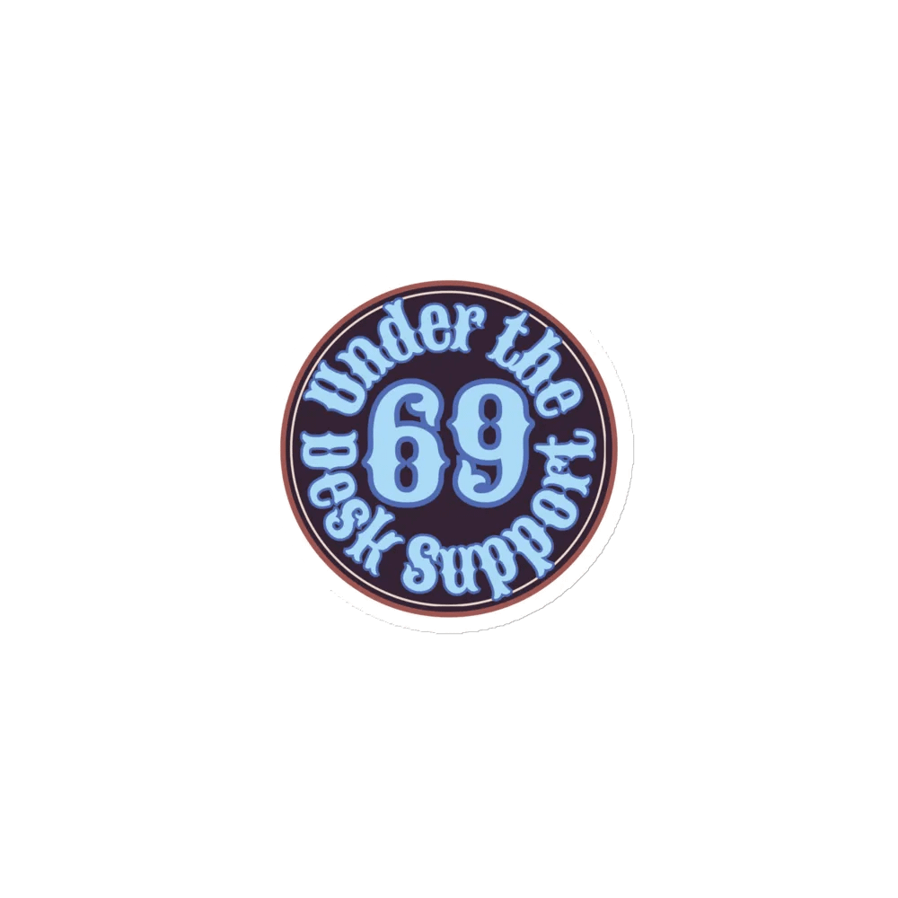 Retro Desk Support Die-Cut Magnet product image (1)