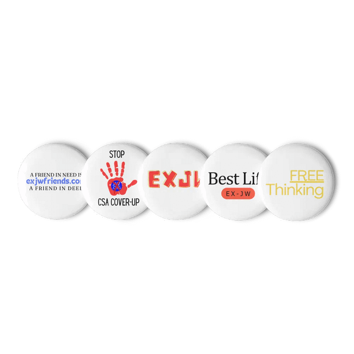 exJW Friends Pin Set 1 product image (3)