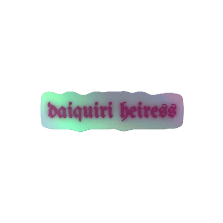 DAIQUIRI STICKER - HOLO product image (2)