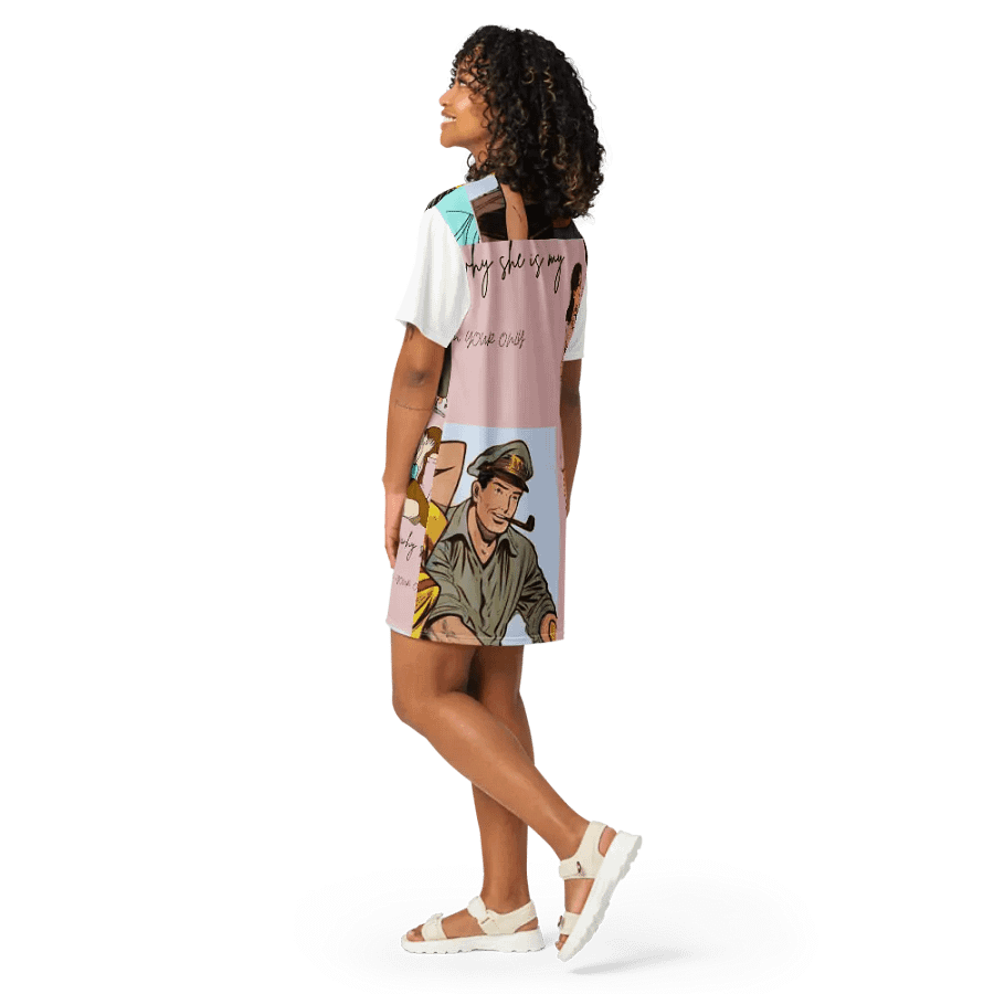 Vintage Comic All-Over Print Dress product image (9)