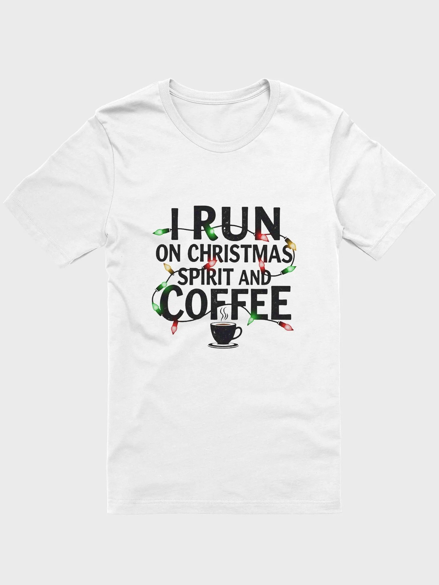 Christmas Spirit & Coffee T-shirt product image (5)