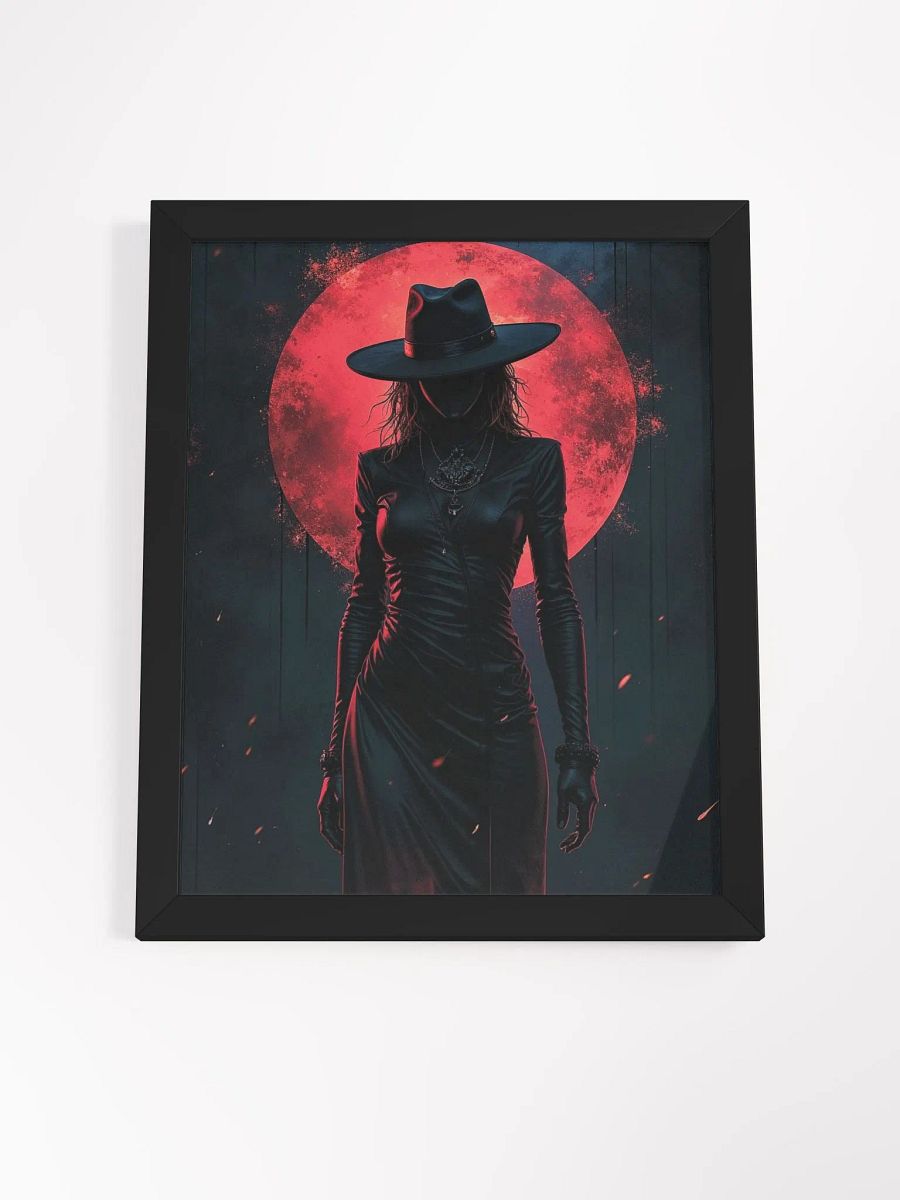 Blood Moon Vigilante Framed Print product image (24)