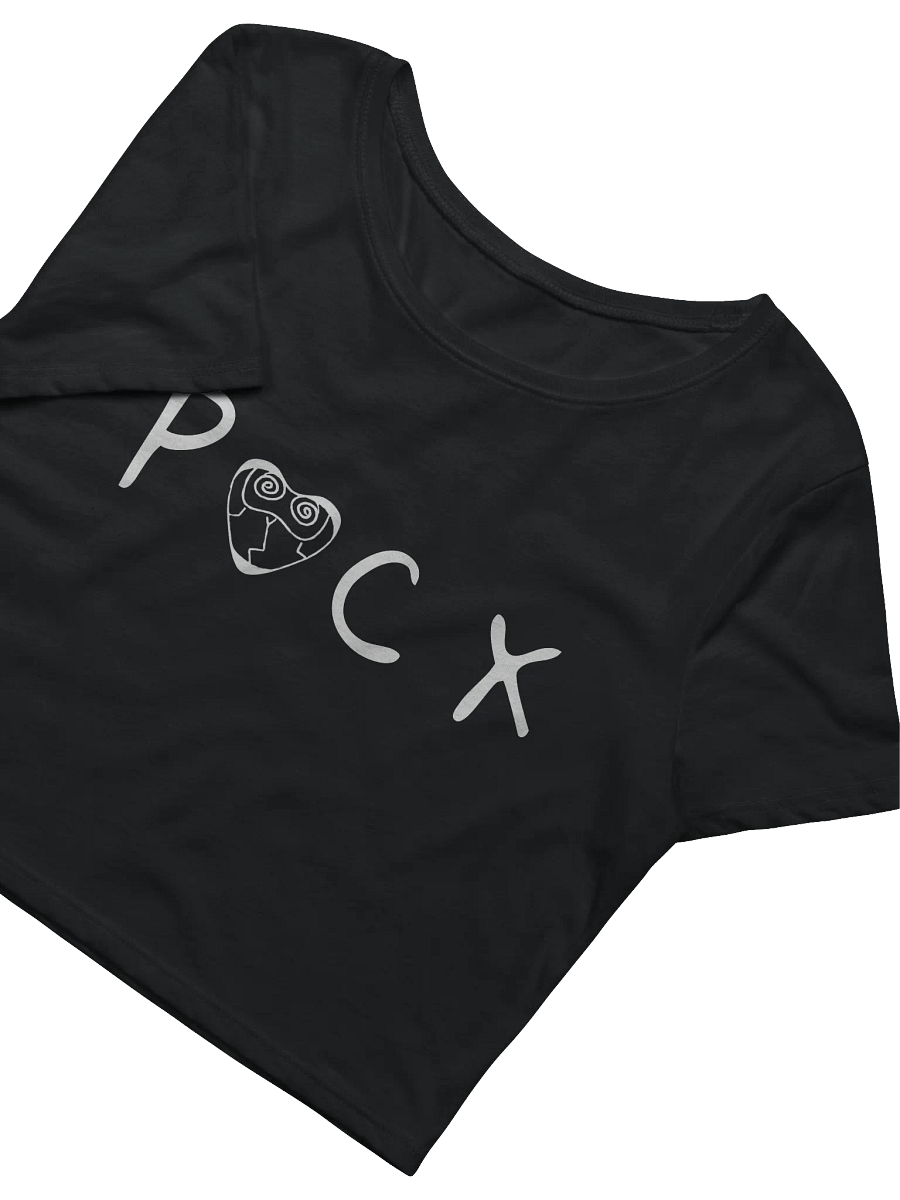 PACX CROP TOP (WHITE TEXT) product image (5)