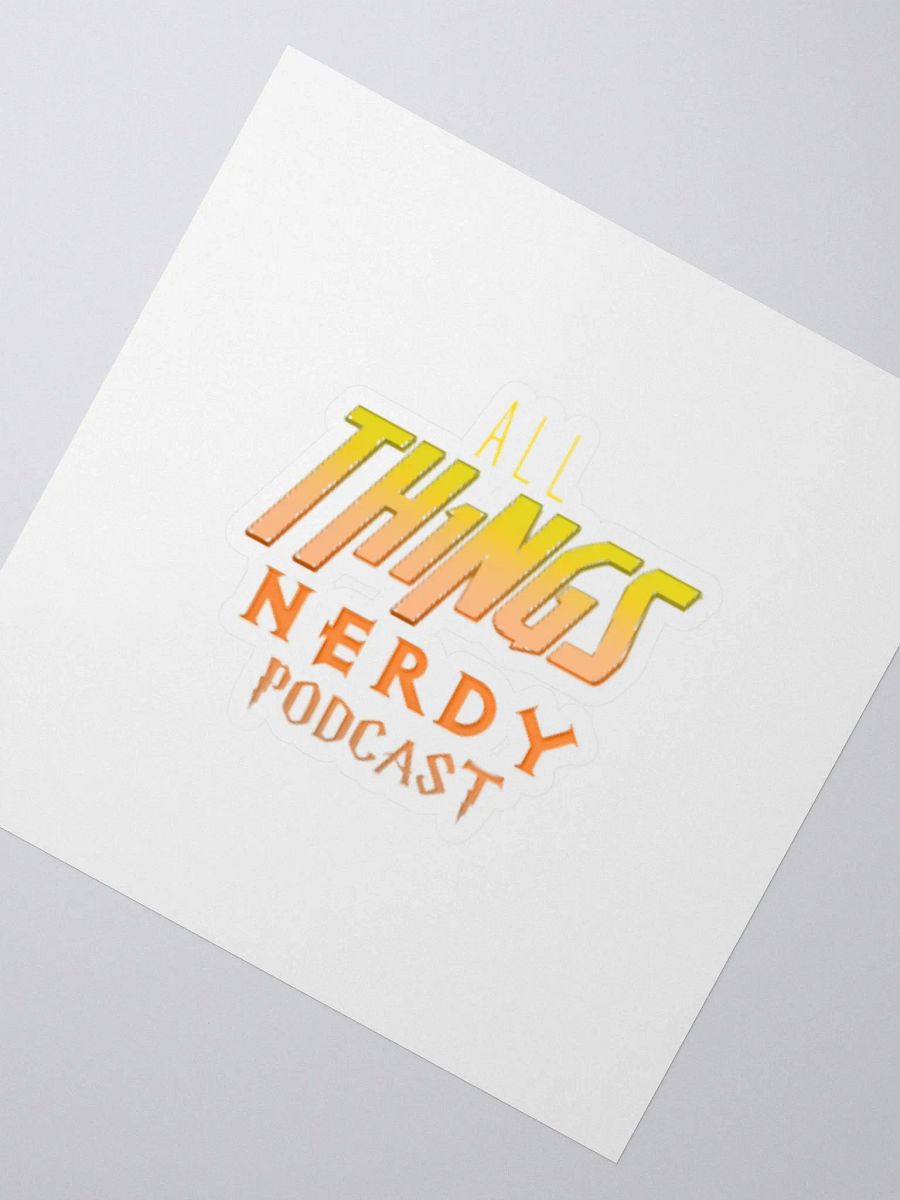 All Th1ngs Nerdy Sticker product image (2)