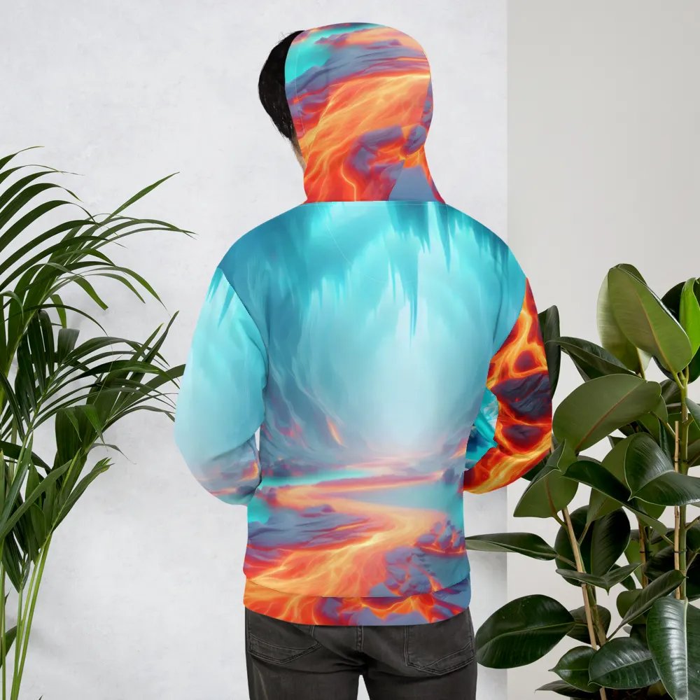 Fire and Ice - 3D Lava Glacier Fusion #34 product image (10)