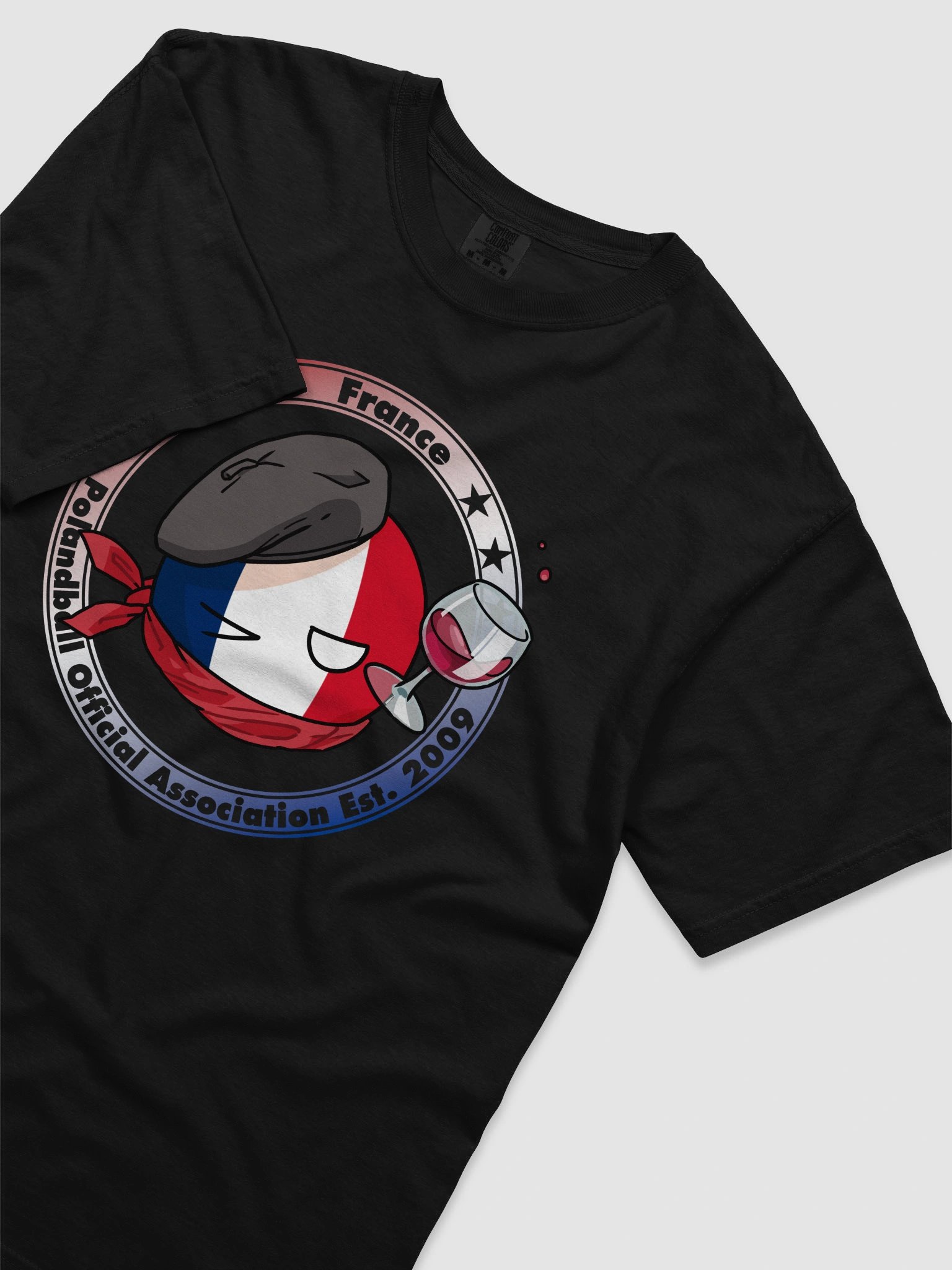 Polandball Official Association T-shirt - France product image (3)