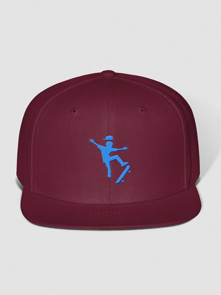 Dazzle Deck Burgundy Maroon Baseball Cap product image (1)