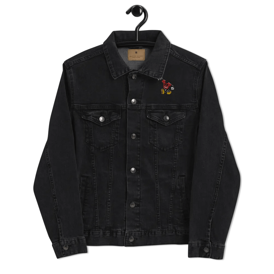 Cheerful 'T' Character Denim Jacket product image (9)