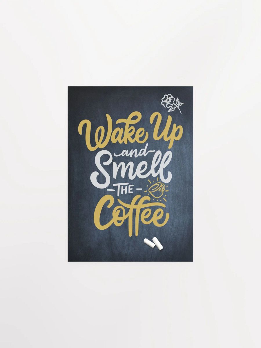 Coffee Lettering Poster Print, Good Morning Coffee Poster, Coffee Lover Gift, Coffee Station Wall Art —Trendy Kitchen Wall Art,Kitchen Decor product image (6)