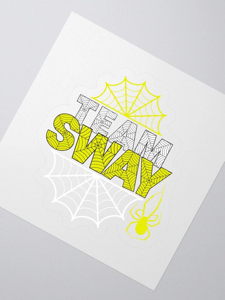 Neon Team Sway Kiss Cut Stickers product image (2)