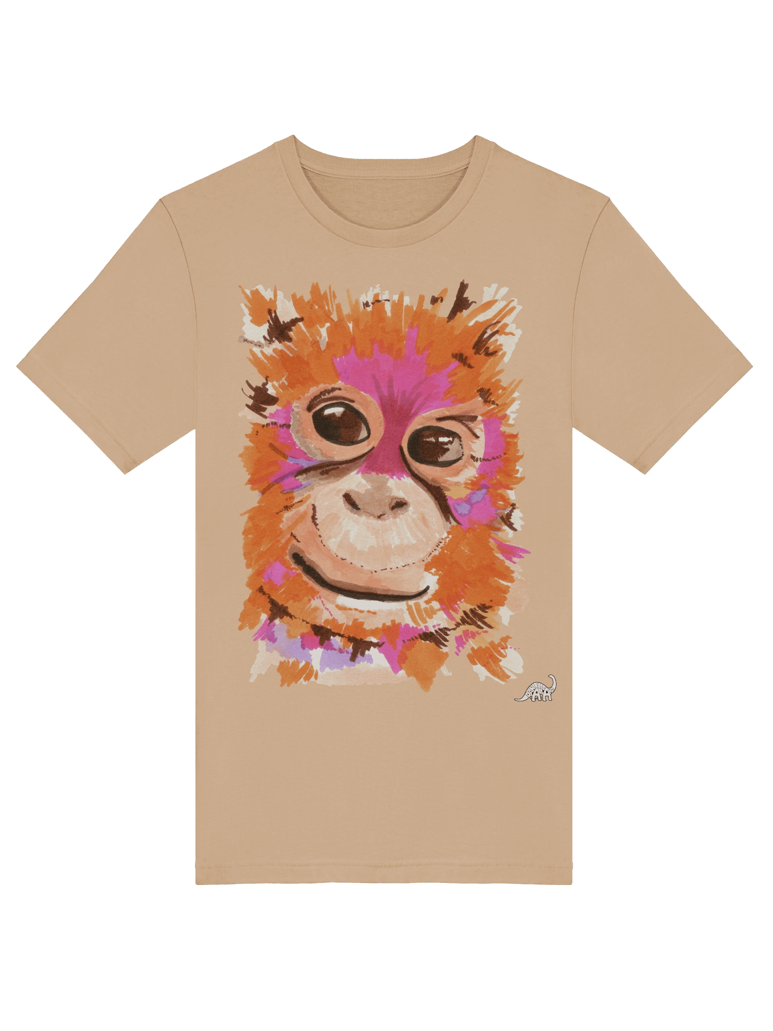 Orangutan Watercolour Supersoft Premium T-Shirt product image (3)