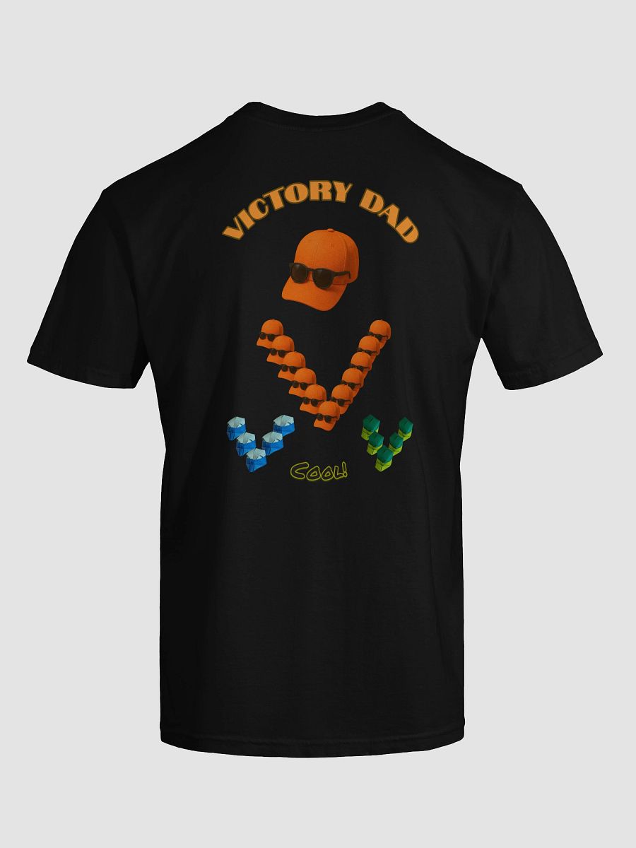 VICTORY DAD Orange Cap T-Shirt product image (41)