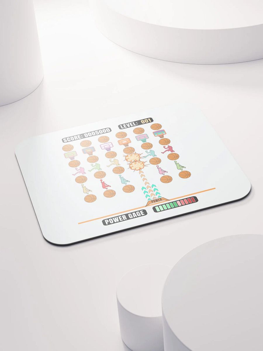 Space Gamer Basketball Hoops Havoc Mouse Pad product image (4)