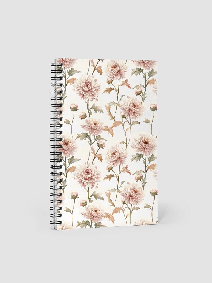 Chrysanthemum Spiral Notebook product image (1)
