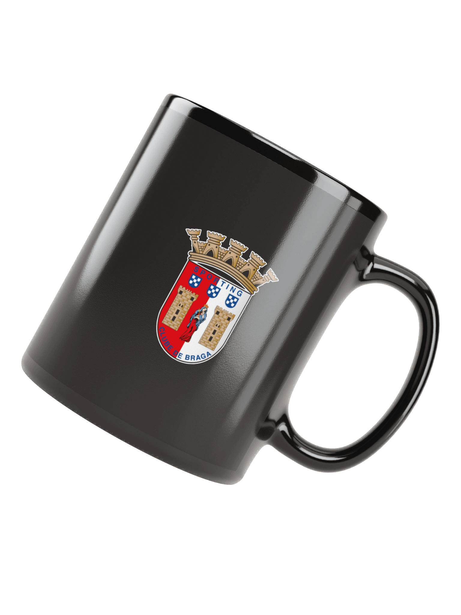 Caneca preta brilhante Sporting Braga product image (4)