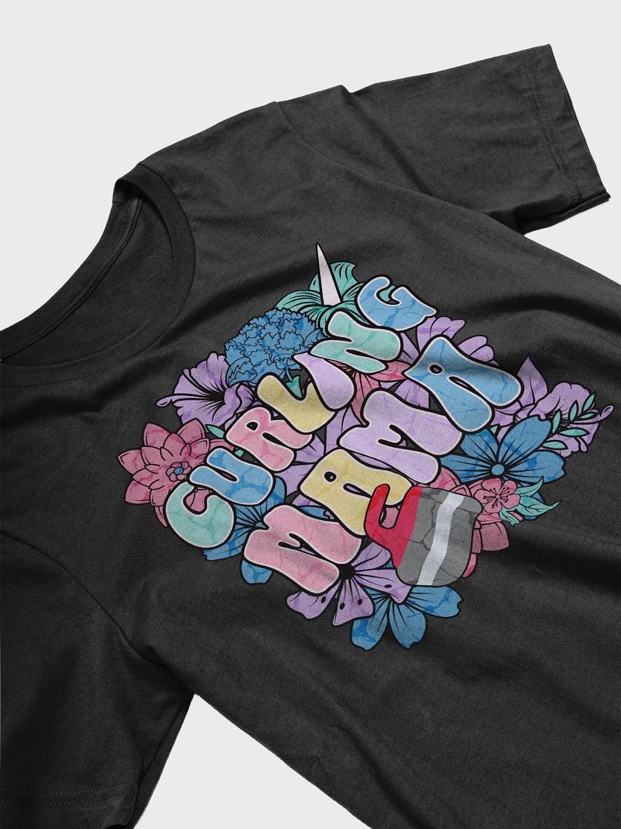 Curling Mama Floral T-Shirt product image (7)