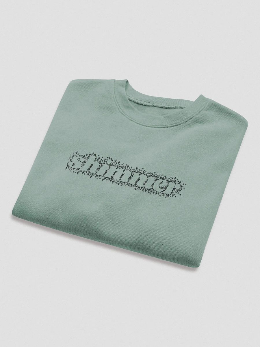 Shimmer (Black) - Cropped Crewneck product image (1)