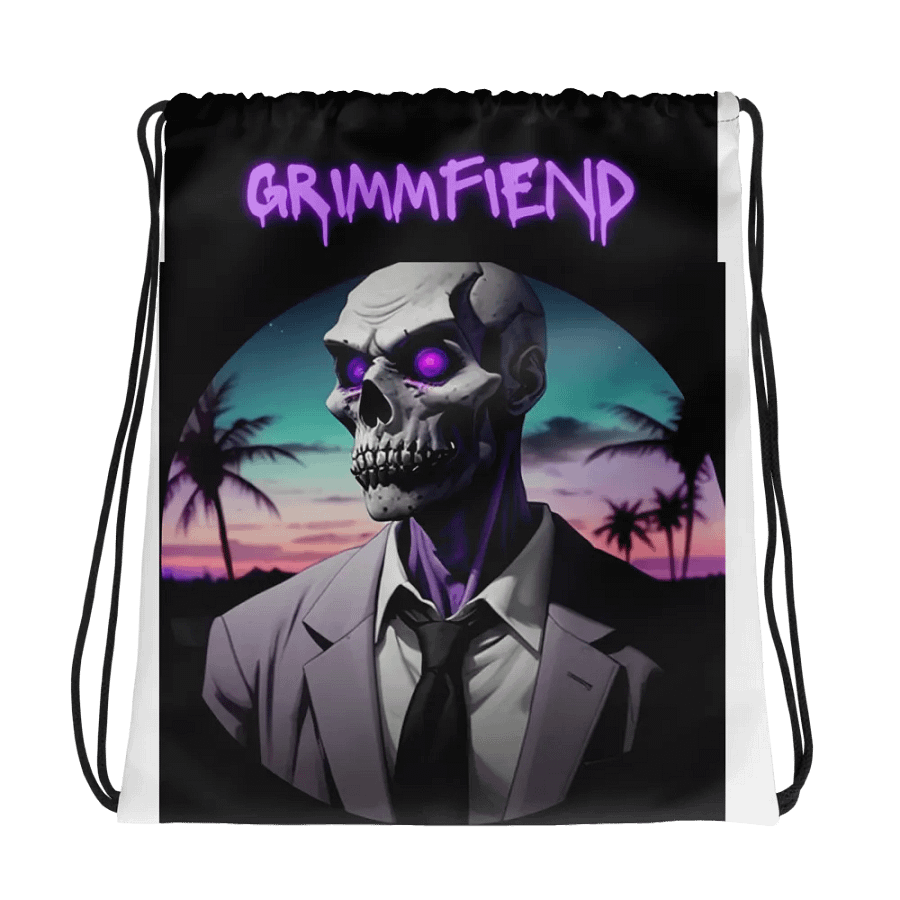 Fiendly Drawstring Bag! product image (1)