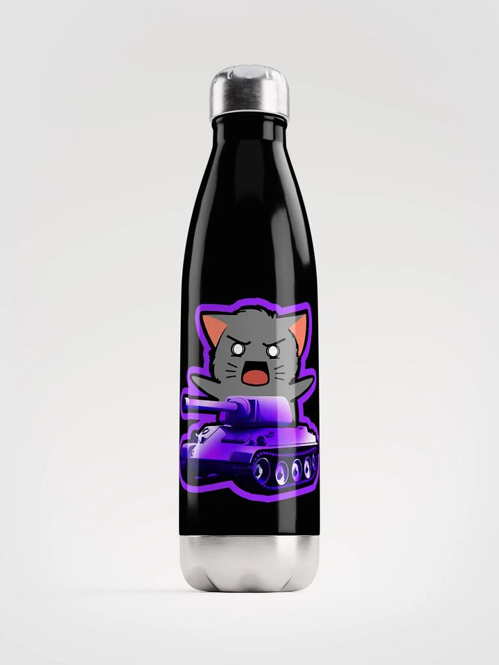 Mus on a Tank! Water Bottle product image (1)