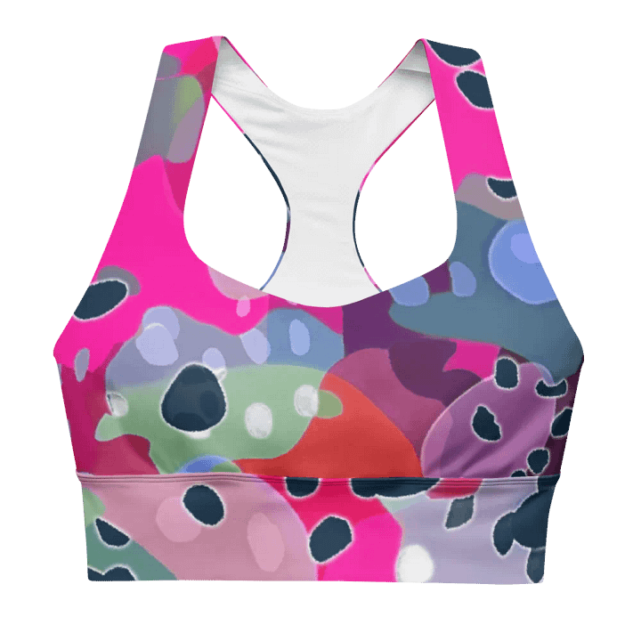 Summer Style-Recycled Longline Sports Bra product image (1)