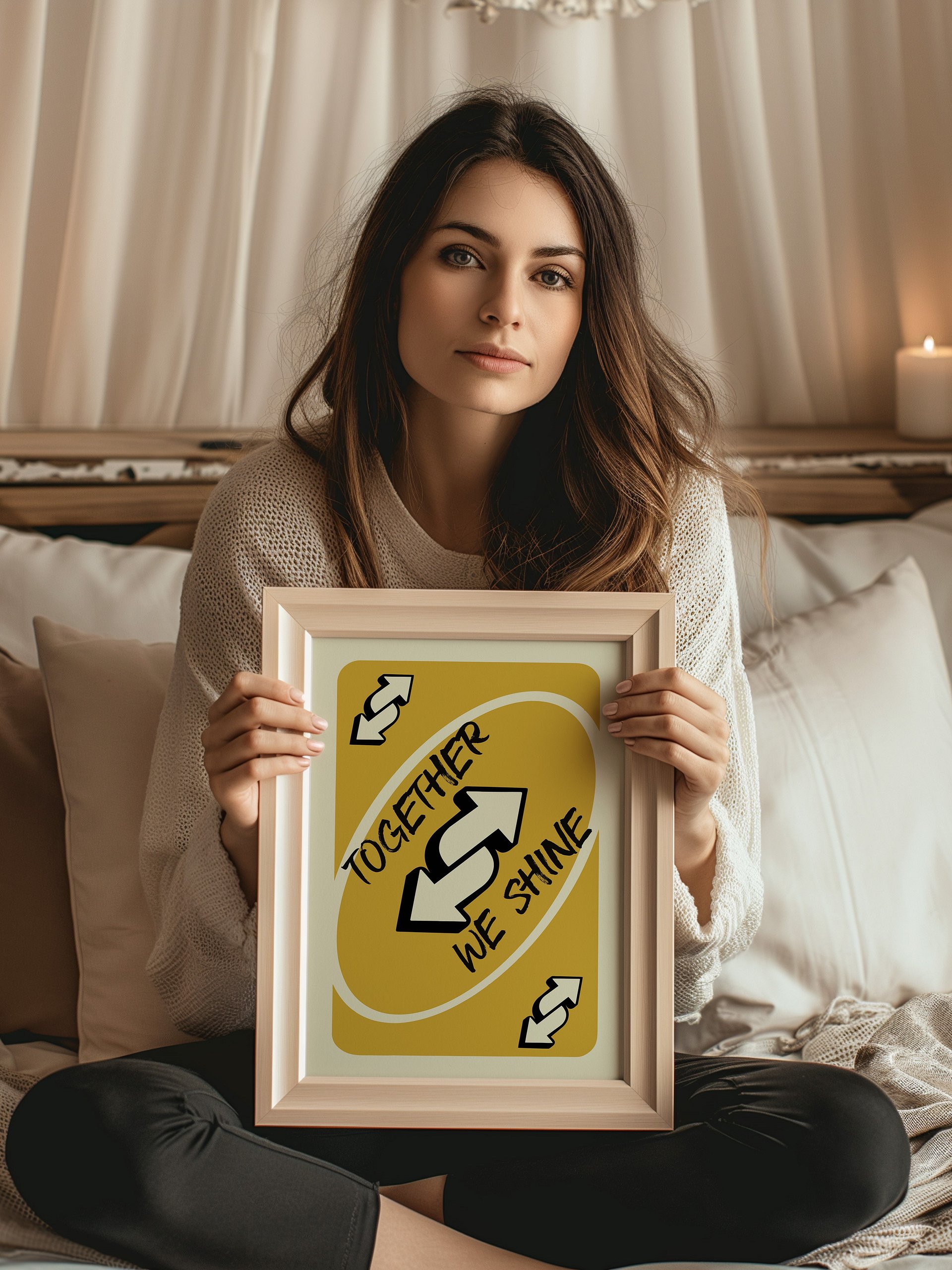 Together We Shine Wall Art Yellow product image (3)