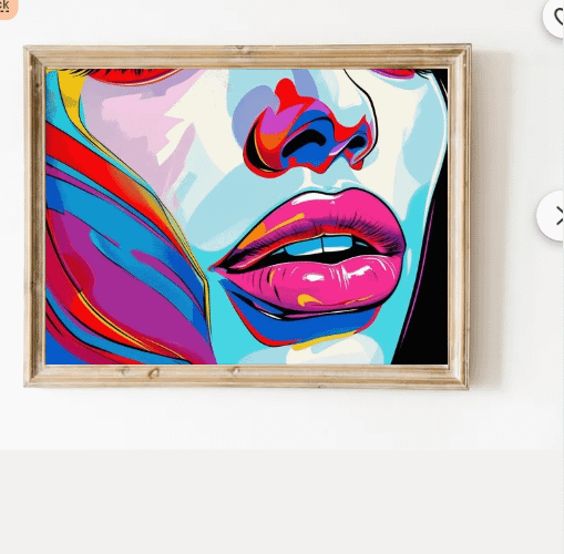 Lips Of Colour Wall Art product image (4)