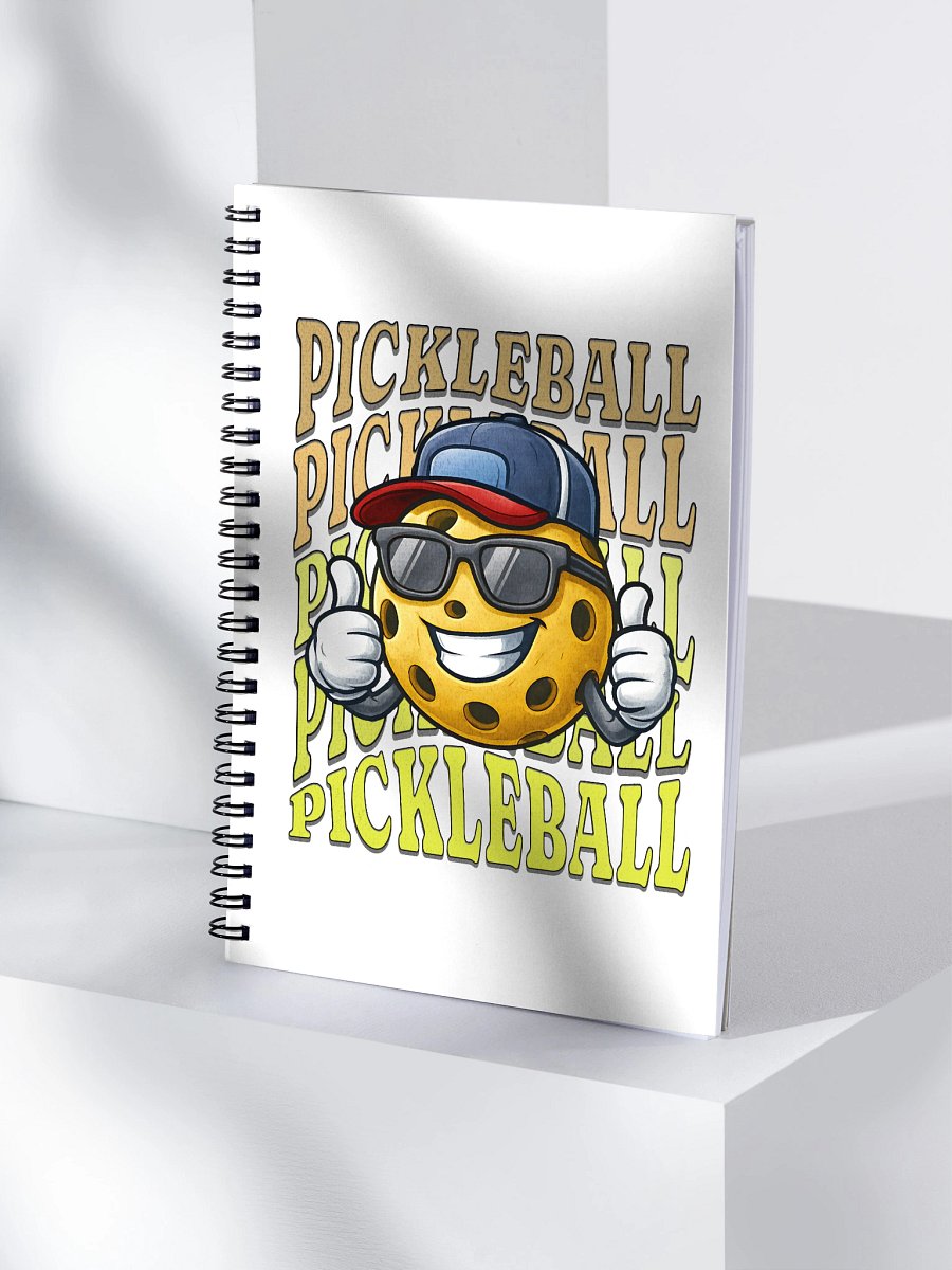 Thumbs Up Pickleball Pal Spiral Notebook product image (1)