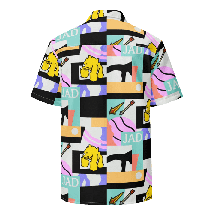 Jad Pastel Abstract Button Up product image (2)