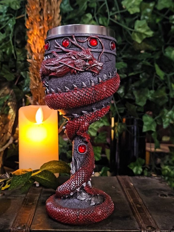 The Armored Kingdom Red Bloodfire Dragon Crimson Goblet product image (1)