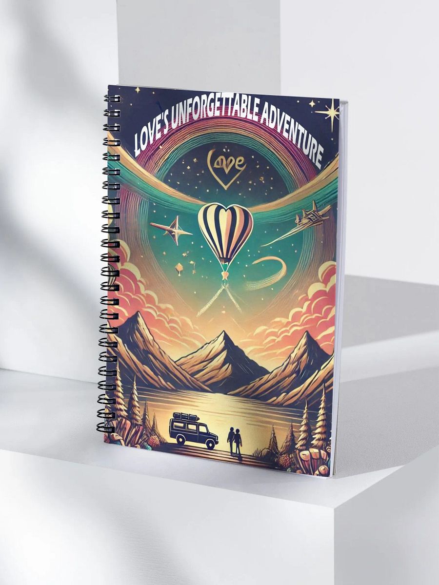 Colorful Wings Spiral Notebook product image (4)