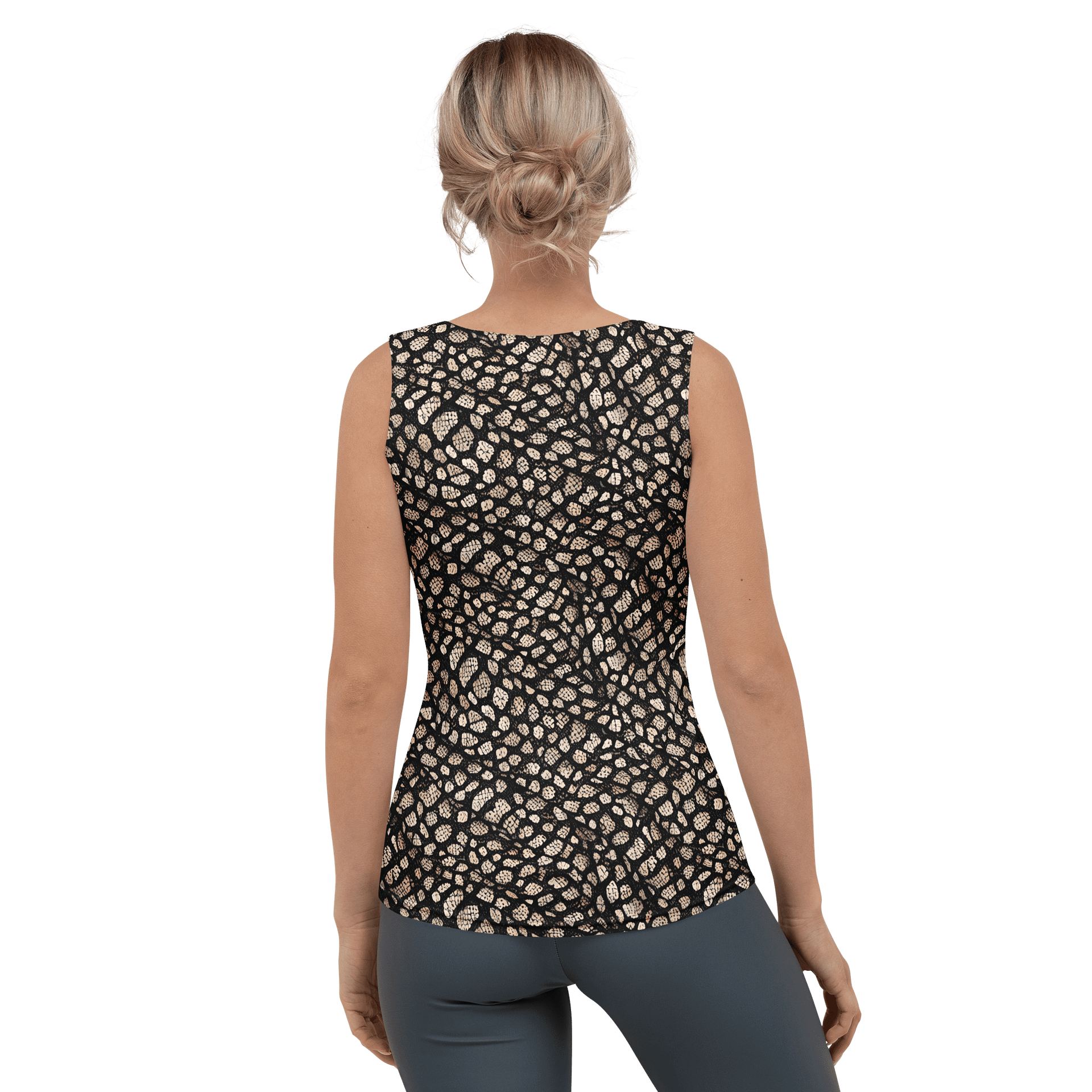 Brown Skin Snake Woman Tank Top product image (2)