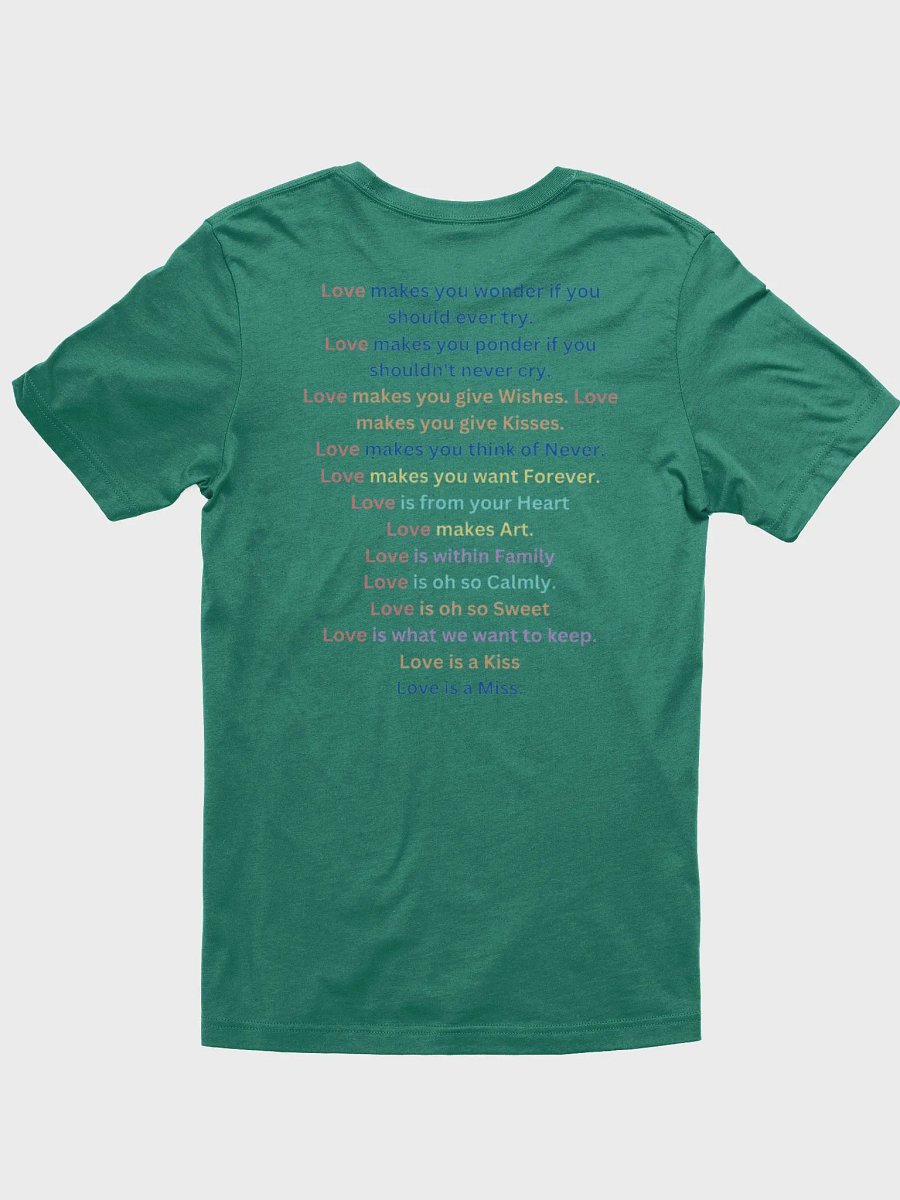 What is love T-shirt product image (7)