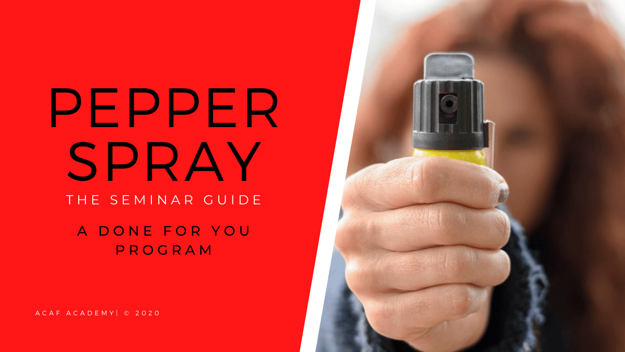 Pepper Spray Instructor Course product image (1)