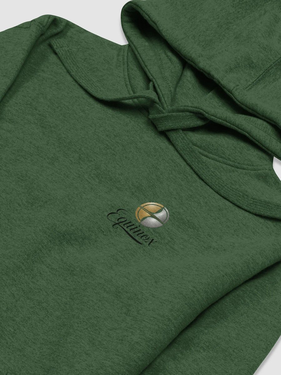 Equinox Harmony Unisex Premium Hoodie - Gold & Silver Logo Design product image (3)