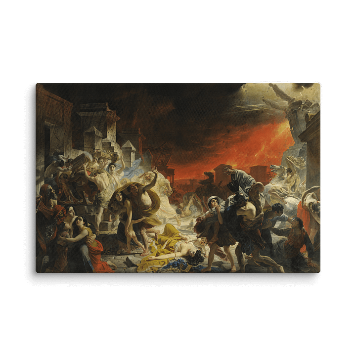 The Last Day of Pompeii by Karl Brullov (Canvas print) product image (1)