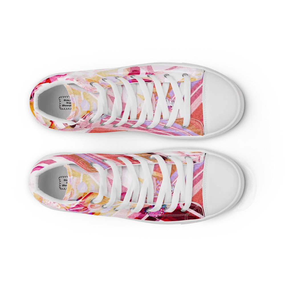 Glitchy Floral Stripes product image (12)