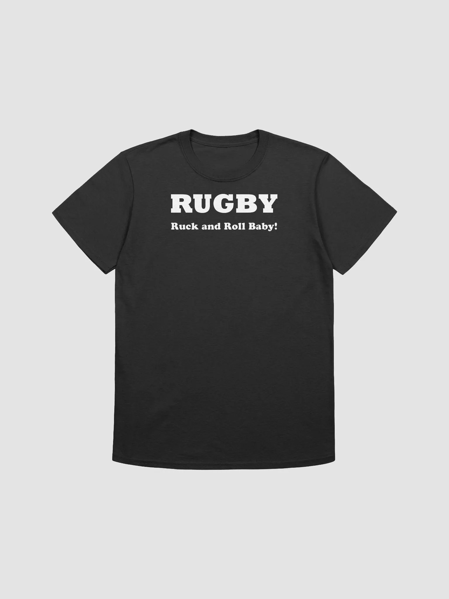 Unisex Rugby Slogan T-Shirt #29 product image (5)