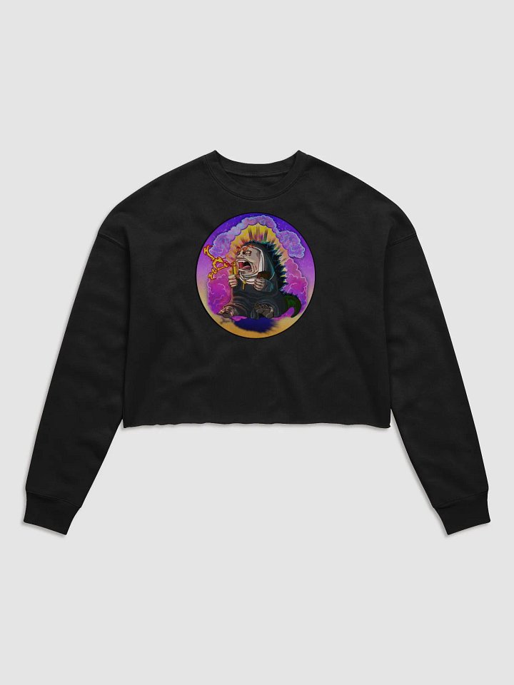 Repent: Bella+Canvas Women's Fleece Crop Sweatshirt product image (1)