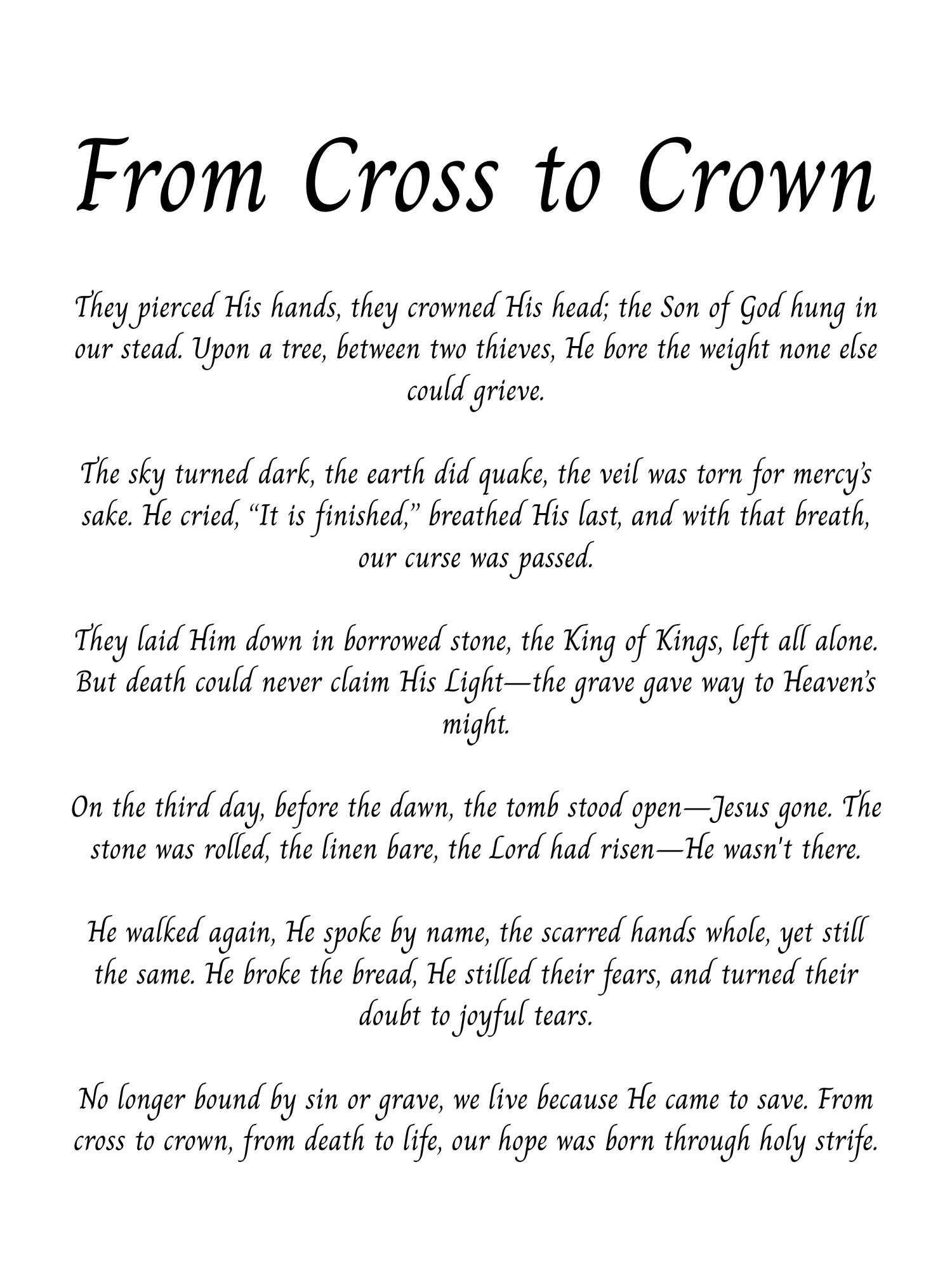 From Cross to Crown product image (2)