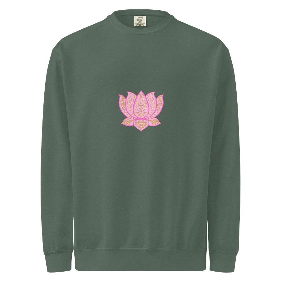 Golden Lotus Unisex Sweatshirt product image (1)