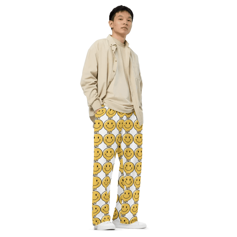All-Over Print Unisex Wide-Leg Pants product image (1)