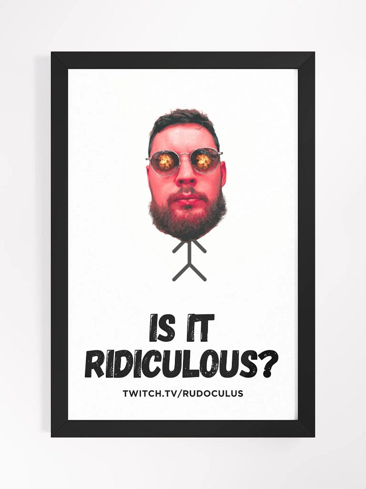 Framed RUDO! product image (1)