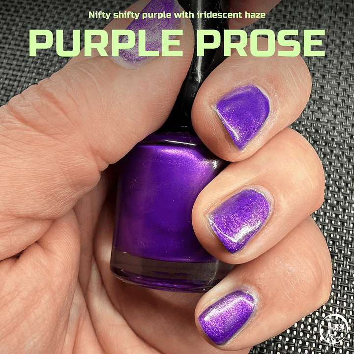 PURPLE PROSE - Juicy Purple Shimmery Polish product image (1)