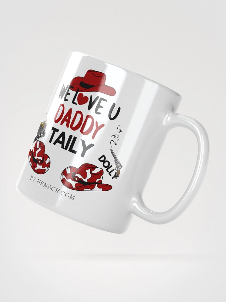 HRNBCK MUG - Daddy Taily White Edition product image (5)