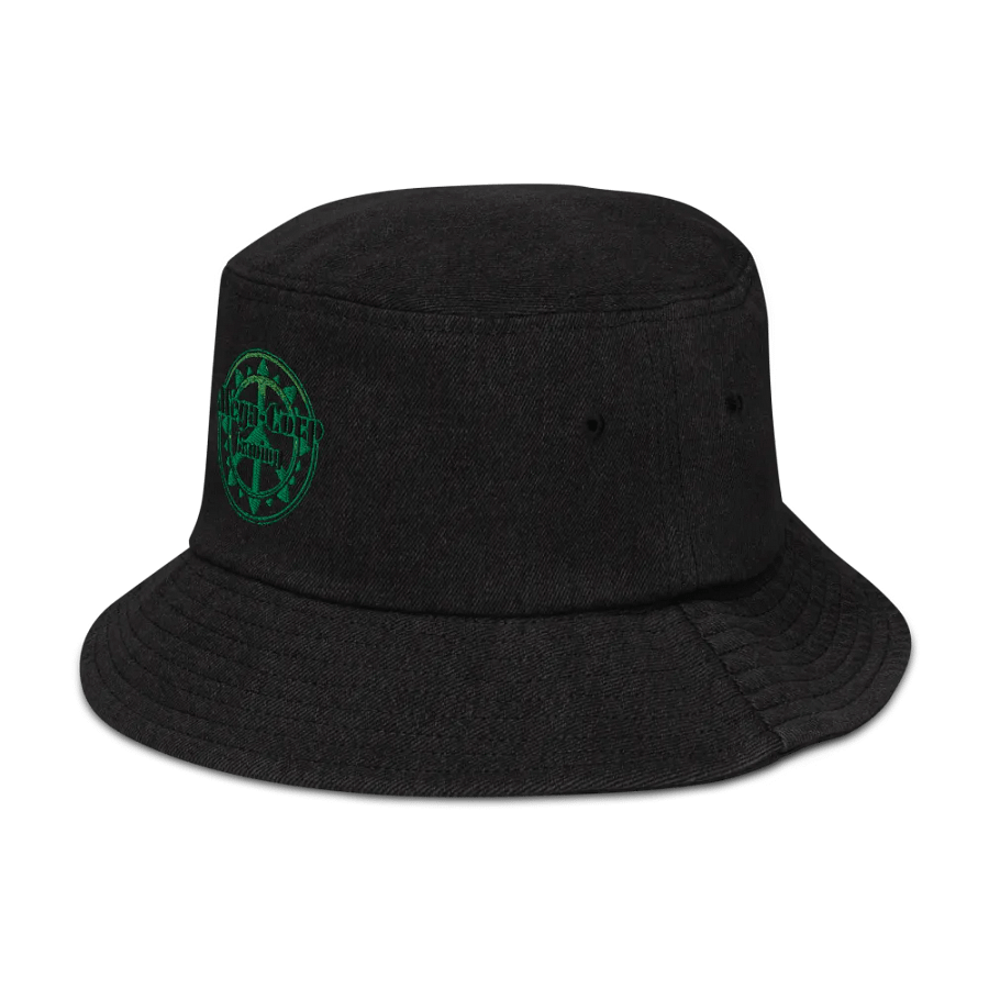 Mega-Corp Emblem Denim Bucket Hat product image (4)