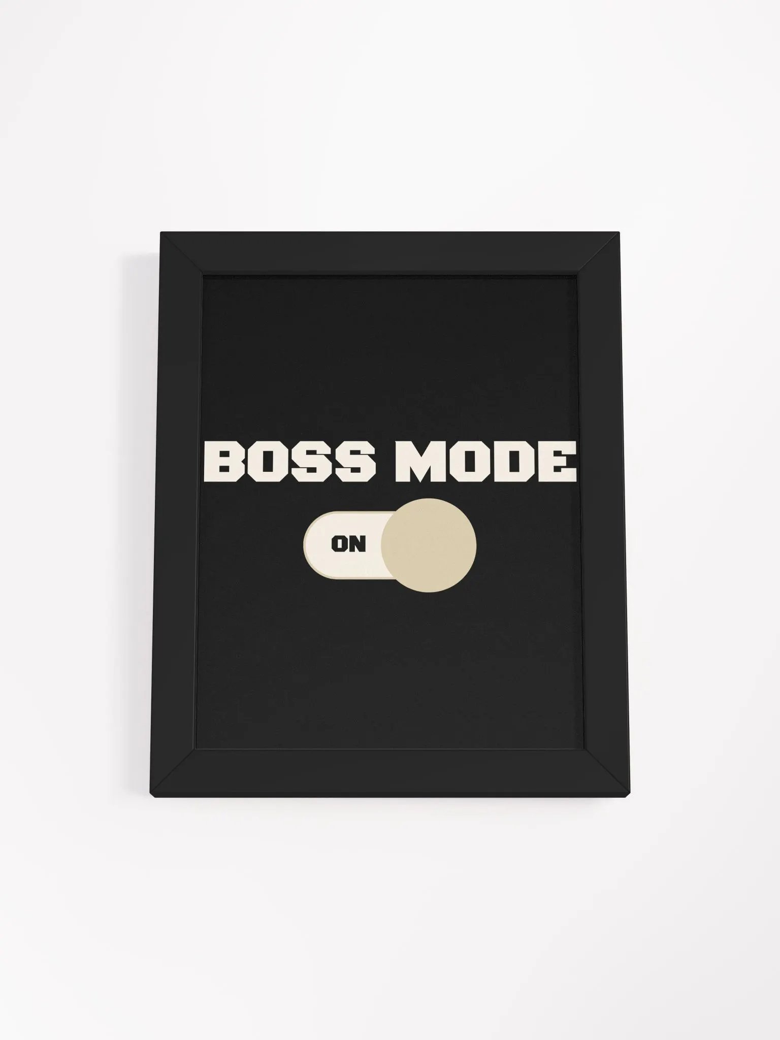 Boss Mode Wall Art - Black product image (9)